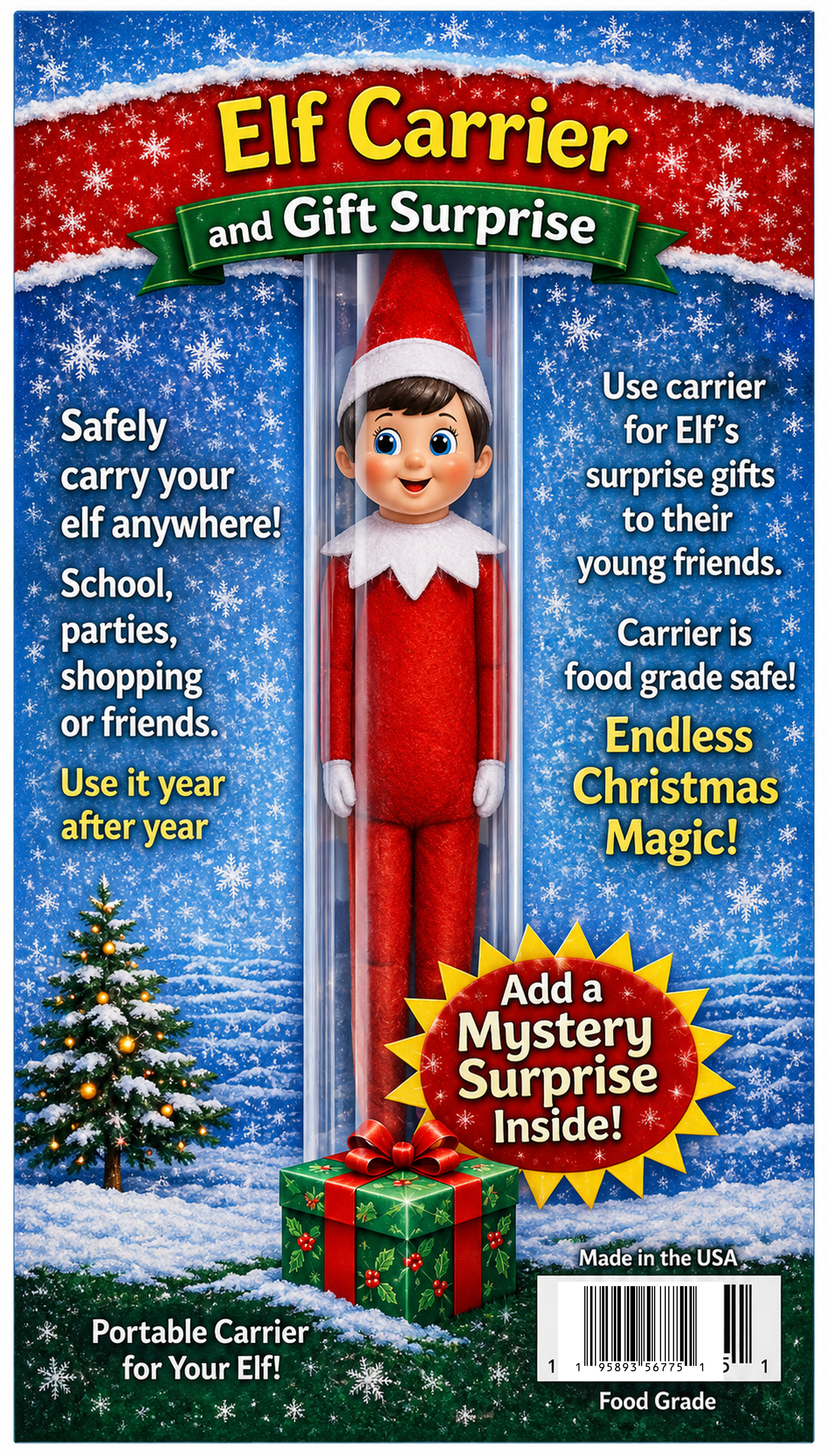 Elf Carrier product flyer